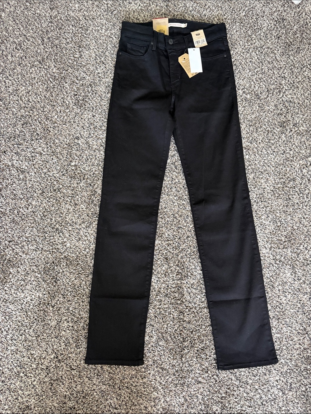 Levi's Black Women's Straight-Leg Jeans